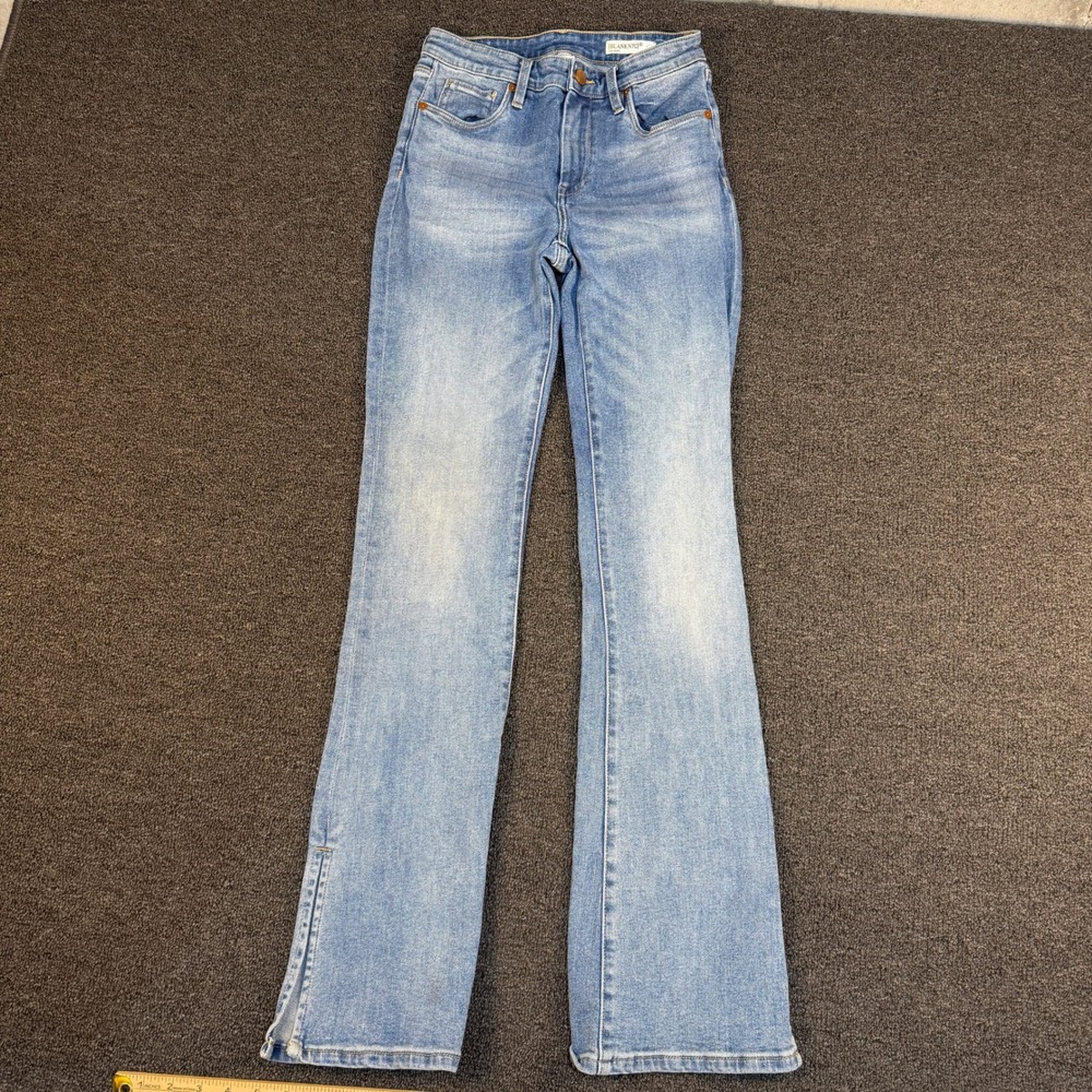 [BLANKNYC] Jeans Womens 27 The Hoyt Light Blue High-Rise Mini Flare EUC